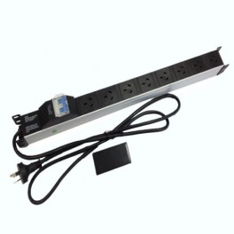 8 WAY / Outlet Power Rail PDU WITH AIR SWITCH