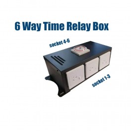  Timer Relay box 6 Ways