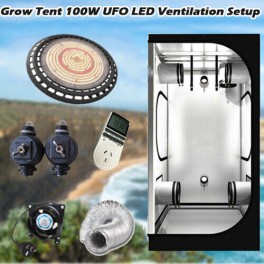 1x1x2m Grow Tent Combo UFO LED (Free Shipping)