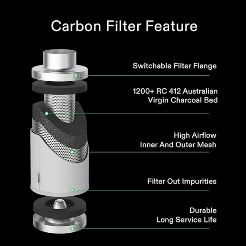 4"/100mm Carbon Filter (free shipping)