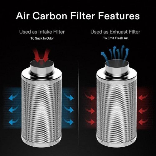 8"/200mm Carbon Filter 12kg (Free Shipping)