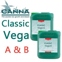 CANNA  Classic Vega A&B 2x5L  (Free Delivery Metro area only)