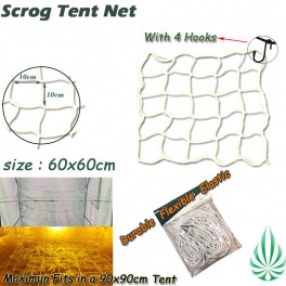 White scrog tent net  60x60cm (free shipping)
