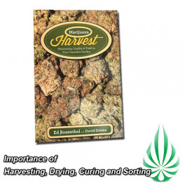 Ed Rosenthal's Book Marijuana Harvest Maximizing Quality & Yield In Your Garden (Free Shipping)
