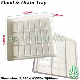 Flood Drain Tray 550 x550 x80mm