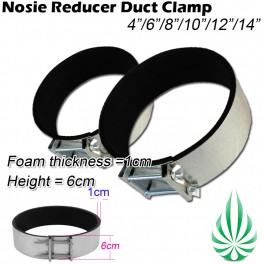  Noise Reducer Clamp 4"/6"/8"/10"/12" (Free Shipping)