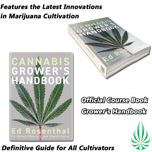 Marijuana Grower's Handbook Ed Rosenthal's Official Course Book USA University (Free Shipping)
