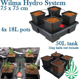Wilma System 50 Litre (75cmx75cm)  4x18L pots 