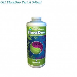 General Hydroponics FloraDuo Part A 946ml (Part A only)  (Free Shipping)