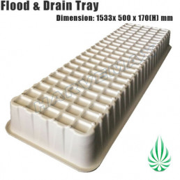 Flood Drain Tray 1533x500x170mm