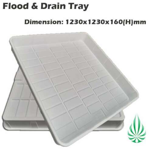Flood Drain Tray 1230x1230x160mm