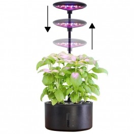 Smart Indoor Flower Pot With LED Light  (Free Shipping)