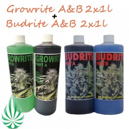 Budrite A&B With Growrite A&B  4x1L