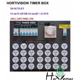 Hortivision Timer Box 24+4Way Free Shipping
