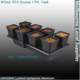 Wilma System 170L (XL wide 8 pots 190x 90cm) pick up price