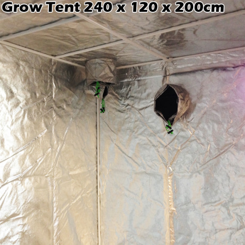 2.4x1.2x2M Mylar Grow Tent pick up