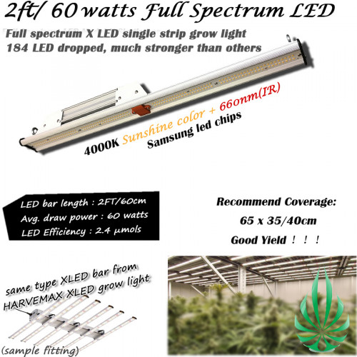 Full Spectrum XLED 60W  (Free Shipping)