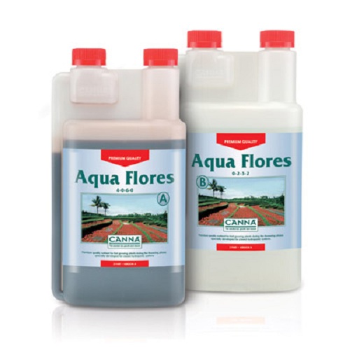 CANNA Aqua Flores A&B 1L (Free Shipping)