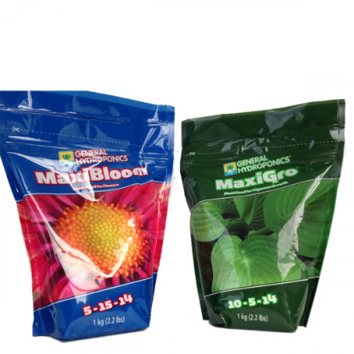 General Hydroponics Maxi Grow&Bloom Powder  (Free Shipping)