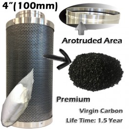 4"/100mm Carbon Filter 3.4kg