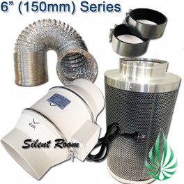 6" Silent Duct Fan kit
