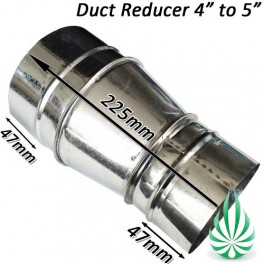 4" to 5" Duct Reducer (Free Shipping)
